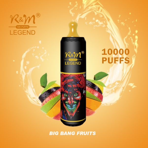 Ашка RandM Legends 10 000 Затяжек - Big Bang Fruit