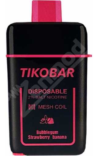 Ашка TIKOBAR 6000 - Bubble Gum Strawberry Banana