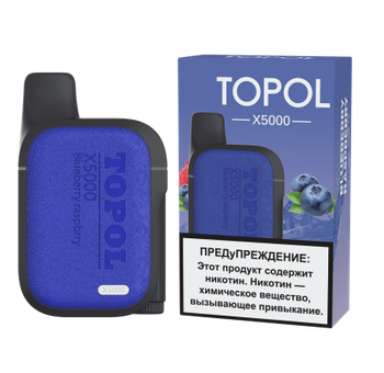 Ашка TOPOL Х Черника Малина (5000 зт.) затяжек