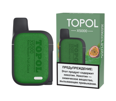 Ашка TOPOL Х Киви Маракуйя Гуава (5000 зт.) затяжек