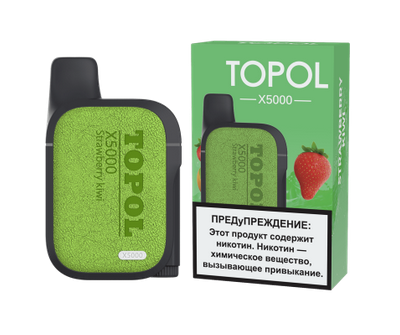 Ашка TOPOL Х Клубника и Киви (5000 зт.) затяжек