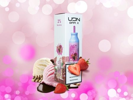 Ашка UDN BAR X Клубничное Мороженое ( 7000зат.) 7000 затяжек