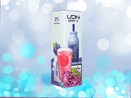Ашка UDN BAR X Виноградный Лимонад ( 7000зат.) 7000 затяжек