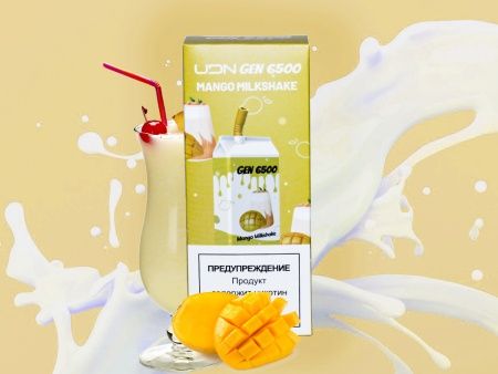 Ашка UDN GEN V2 Манго Милкшейк ( 6500зат.) затяжек