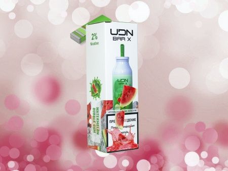 Ашка UDN&SMOK Арбузный Лёд ( 6000зат.) 6000 затяжек
