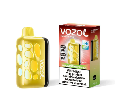 Ашка Vozol Rave 50000 Затяжек Клубника Банан
